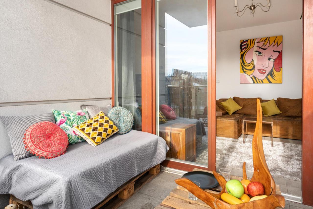 Superapart Wilanowska Apt 20 "Pet-Friendly 1Br Home With Patio Varşova Dış mekan fotoğraf
