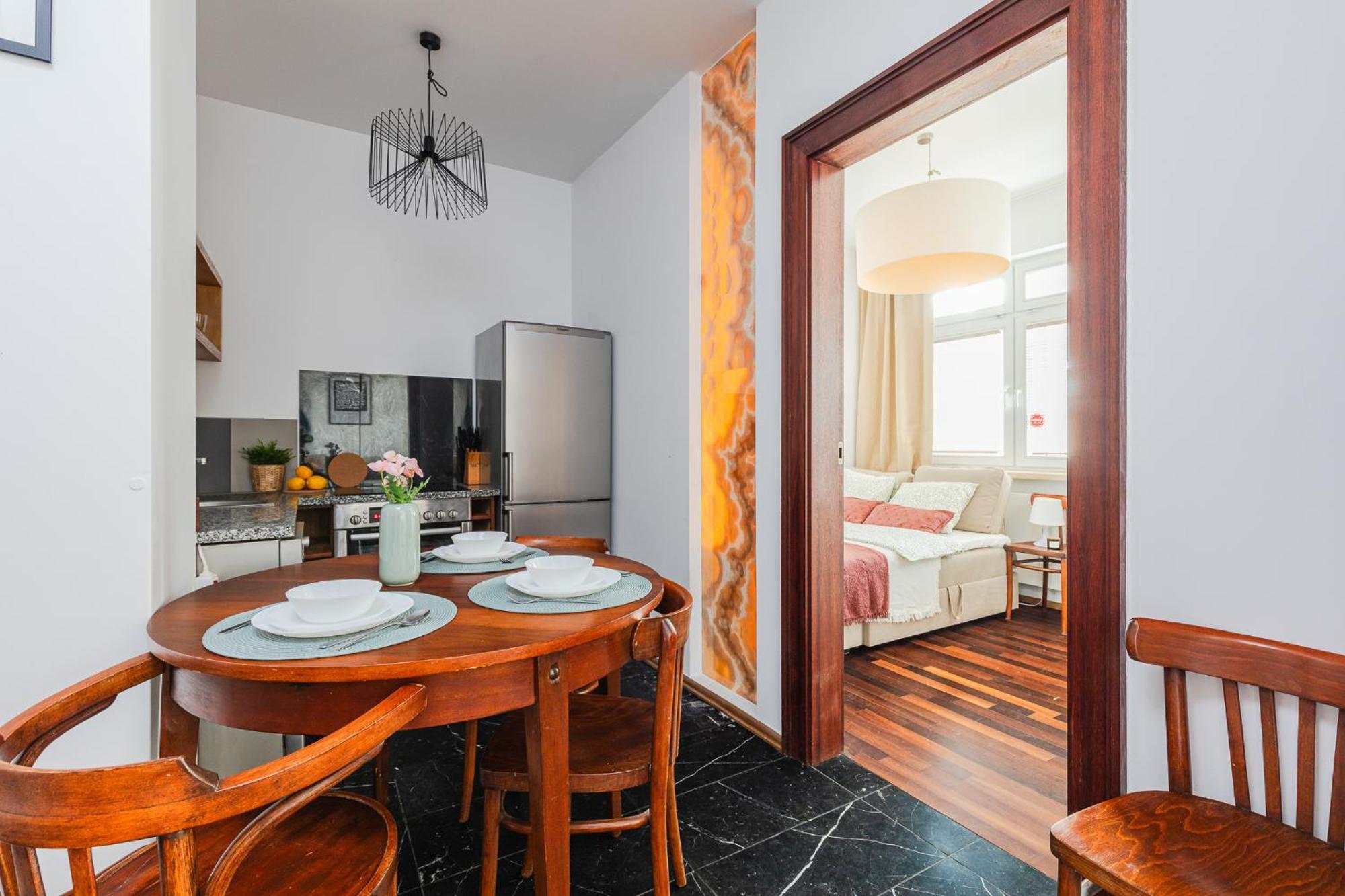 Superapart Wilanowska Apt 20 "Pet-Friendly 1Br Home With Patio Varşova Dış mekan fotoğraf