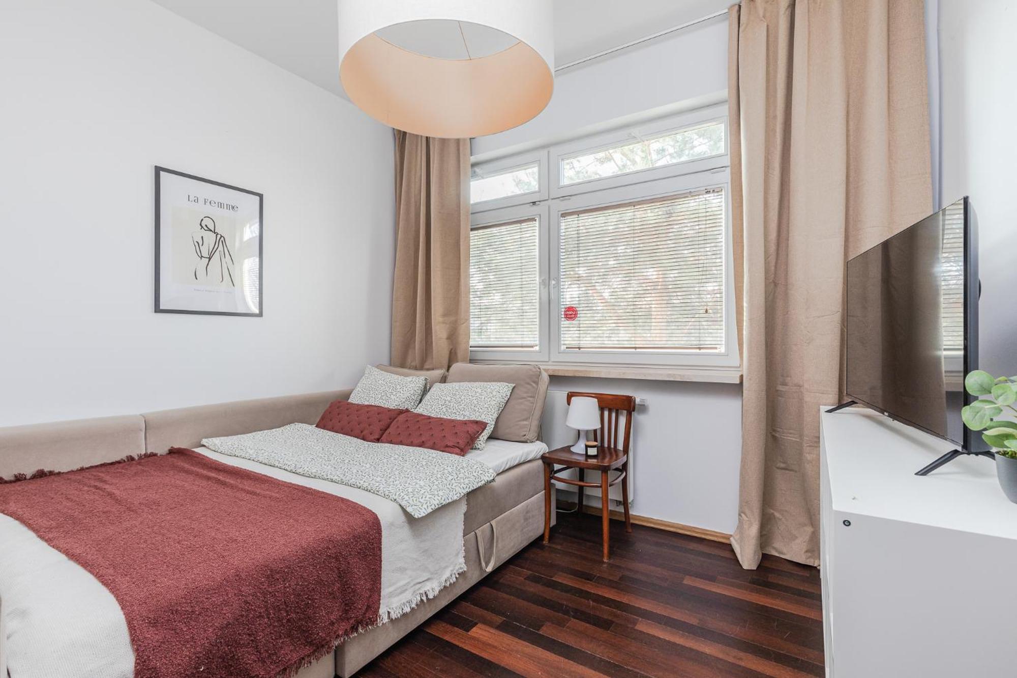 Superapart Wilanowska Apt 20 "Pet-Friendly 1Br Home With Patio Varşova Dış mekan fotoğraf