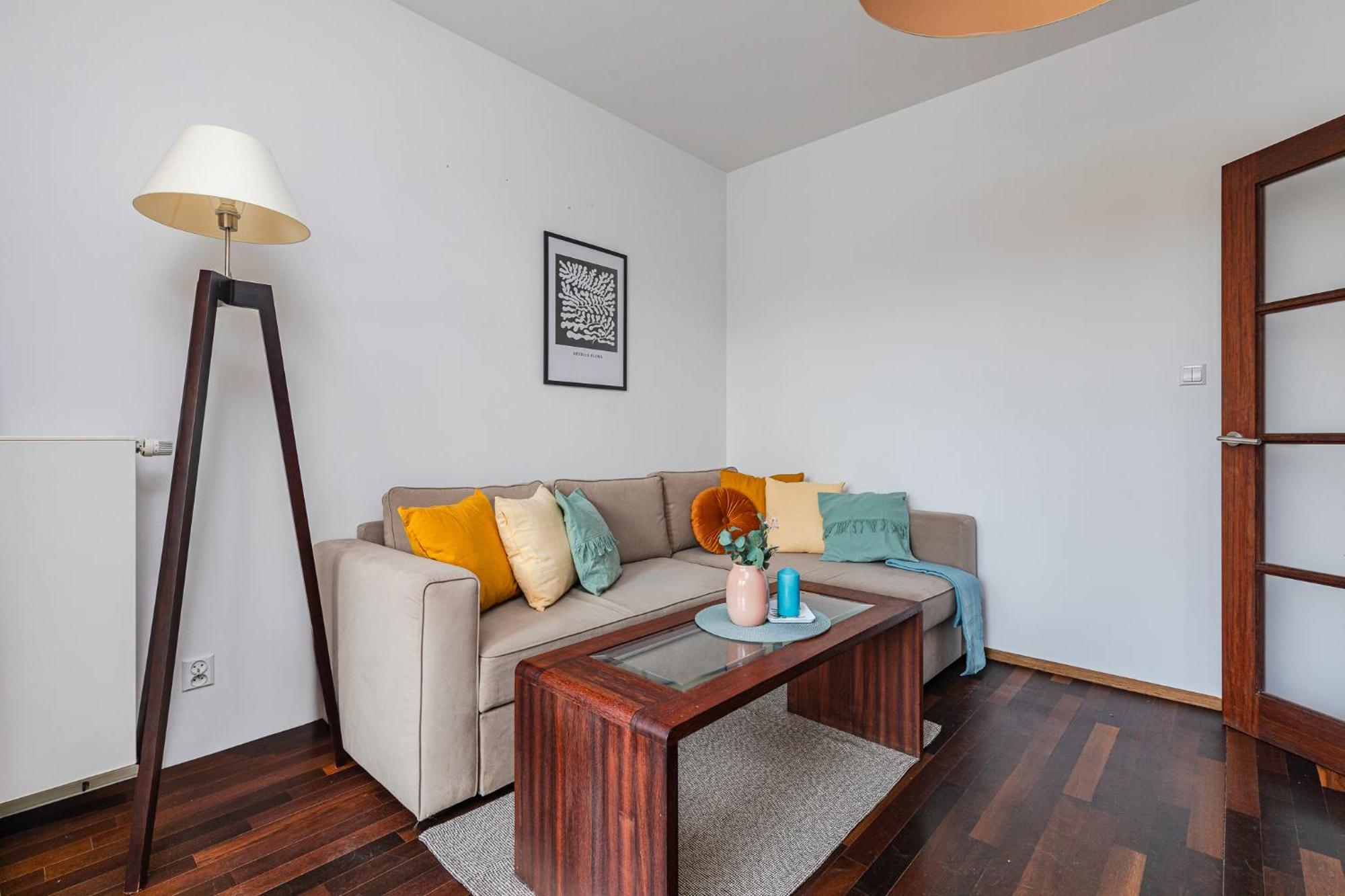 Superapart Wilanowska Apt 20 "Pet-Friendly 1Br Home With Patio Varşova Dış mekan fotoğraf