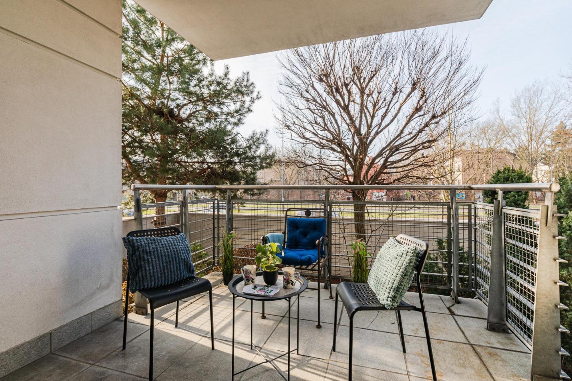 Superapart Wilanowska Apt 20 "Pet-Friendly 1Br Home With Patio Varşova Dış mekan fotoğraf